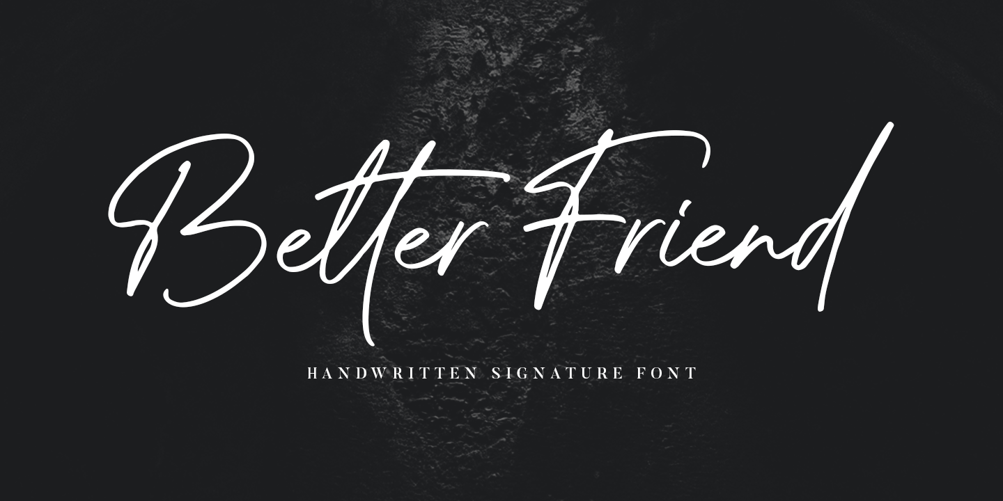 Font Better Friend
